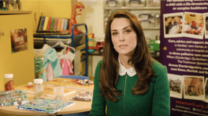 Duchess Of Cambridge Kate Middleton Video Seeks To Raise Hospice Awareness