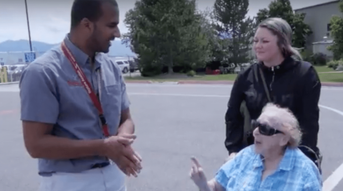 Hospice Patient First Flying Lesson