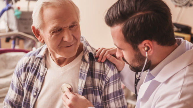 Doctor Examining A Patient To Revise His Prognosis